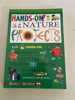 Hands-On Nature Projects - Kids Learning Book